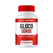 GlucoSense Capsules, Gluco Sense Blood Circulation Support - 60 Capsules