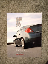2005 Pontiac G6 Sales Brochure, 4 Page Booklet Original