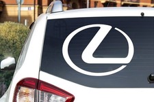 Custom Lexus Badge Emblem Logo Vinyl Decal Multiple Colors And Sizes