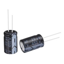 22uF 450V 13x20mm Electrolytic Capacitor, Aluminum Capacitors, 24Pcs