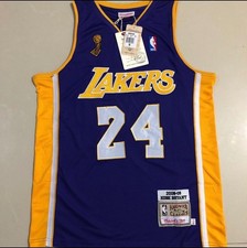 Los Angeles Lakers Kobe Bryant purple NBA Finals retro vintage basketball jersey