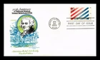 US COVER NETHERLANDS RELATIONS 200TH ANNIVERSARY FDC HOUSE OF FARNAM CACHET