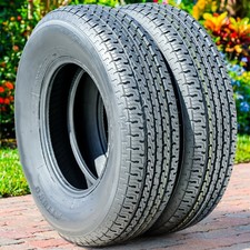 2 Tires Atturo St300 Steel Belted St 20575r14 Load D 8 Ply Trailer