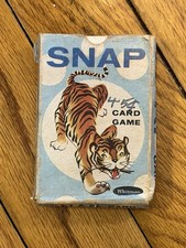 Vintage 1960's Snap Card Game - Whitman Publishing Company - No. 4111 Missing 1