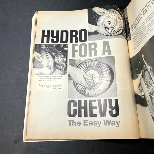 Popular Hot Rodding Chevy Hottest Corvette Monthly Magazine October 1967 Vintage - Picture 9 of 13