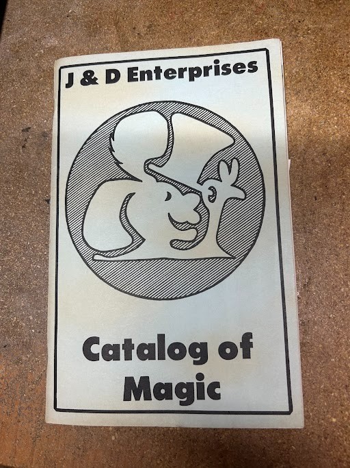 Magic / Magician Supply Catalog: J&D Enterprises Catalog Of Magic