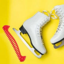 2pcs Ice Skate Guard: Elastic Ice Skate Blades Covers - Stretchable Skating