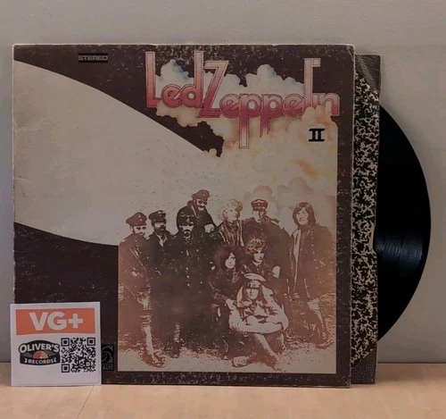 Led Zeppelin | II | Vinyl LP 1969 Atlantic SD 8236 | VG+/G+ | Presswell