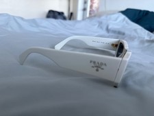 prada white sunglasses