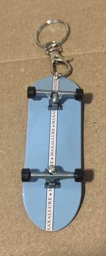 Tech Deck Maxallure Fingerboard Skateboard Blue Keychain