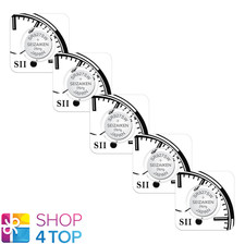 5 SEIKO SEIZAIKEN WATCH BATTERIES 395 SR927SW SR57 SILVER OXIDE 1.55V 2026 NEW