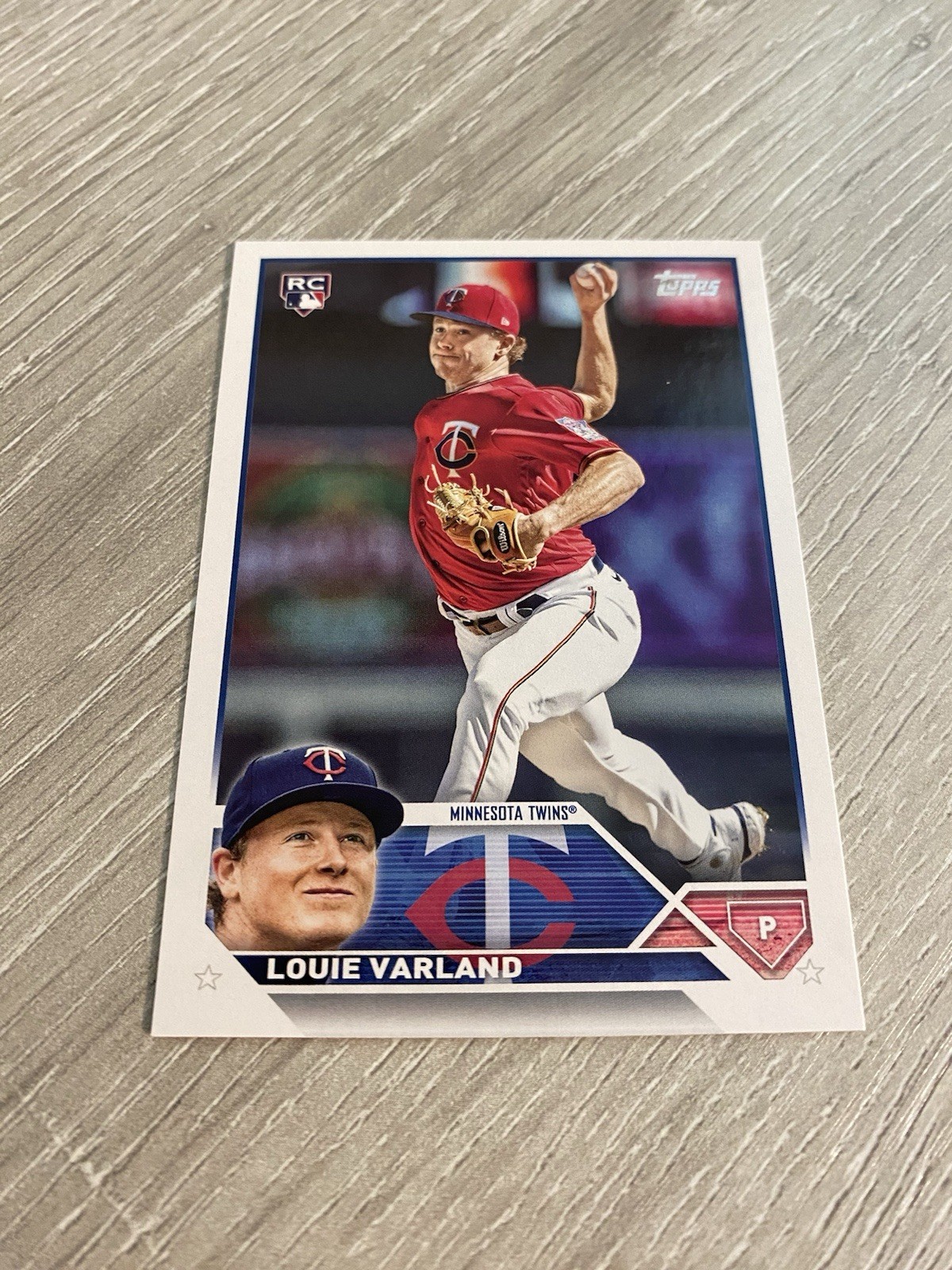 2023 Topps Series 2 Louie Varland #441 RC Rookie Minnesota Twins