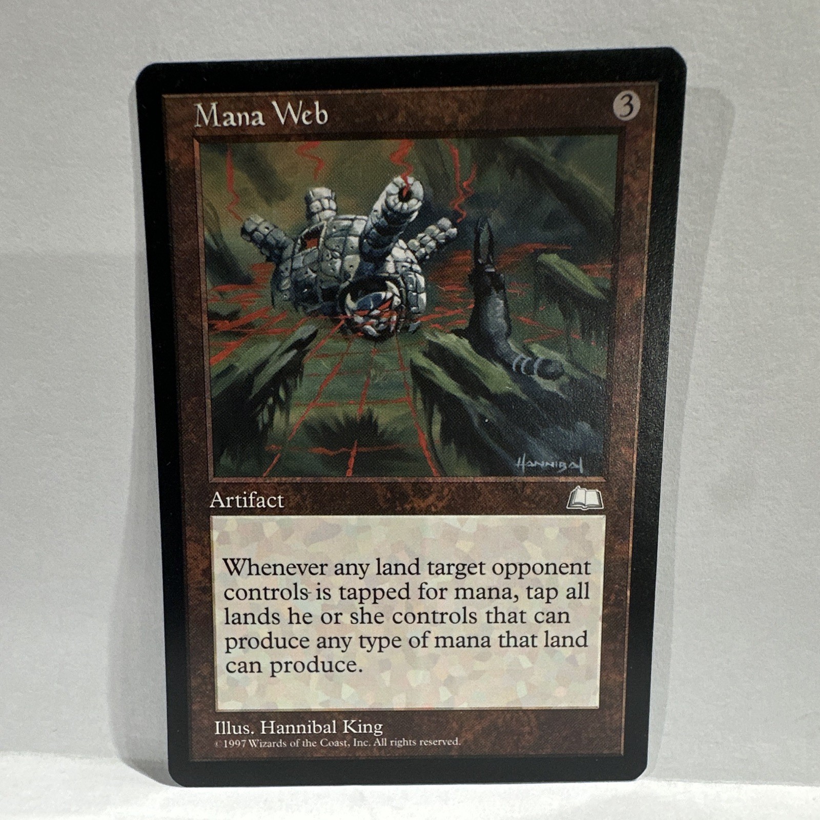 Wizards of the Coast Mana Web - Weatherlight Rare Regular Artifact ENG 1997