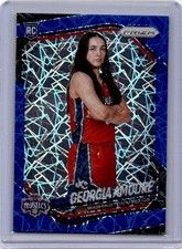 2025 Panini Prizm WNBA #103 Georgia Amoore Blue Velocity Prizms