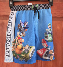 Mario Kart Boys Swim Shorts Size 8