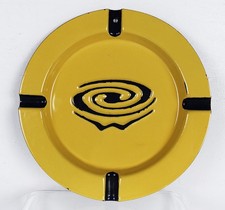 Mid Century Modern Whirlpool Ashtray Enamel Over Metal