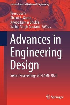 Advances in Engineering Design - 9789813346833