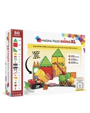MAGNA-TILES Builder XL 50-Piece Magnetic Construction Set - Free Shipping