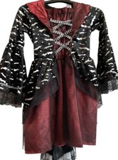 Halloween Fancy Dress Pretty Bat Costume Girl's Child Size S 4-6