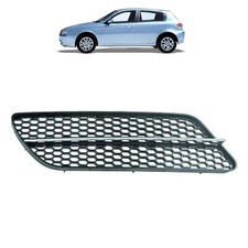 Gitter Blende Stoßstange rechts für Alfa Romeo 147 (937) ab 2005 chrom/schwarz