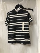 Cat and Jack Blue And White shirt Size S 6/7