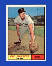 1961 Topps Set-Break #340 Vic Wertz NM-MT OR BETTER *GMCARDS*
