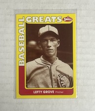 LEFTY GROVE 1990 SWELL BASEBALL GREATS CARD #139