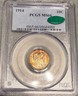 1914 Barber Dime PCGS MS 66 (CAC) PQ Original Gem Type w/ Excellent Toning Barber