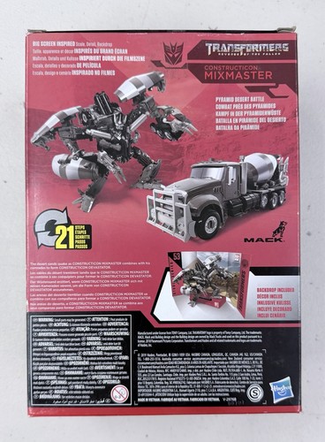 Hasbro Transformers Studio Series SS-53 Mixmaster Constructicon Devastator - Picture 2 of 6