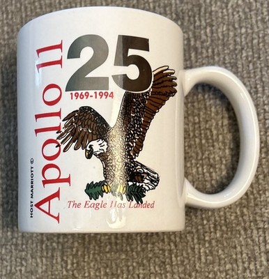 Vintage Apollo 11  The Eagle Has Landed  25th Anniversary Mug 1969-1994 12oz