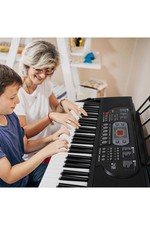 61-Key Portable Electronic Keyboard with Follow-the-Light Keyboard