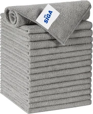 MR.SIGA Microfiber Cleaning Cloth, All-Purpose Microfiber Towels, Streak Free Cl