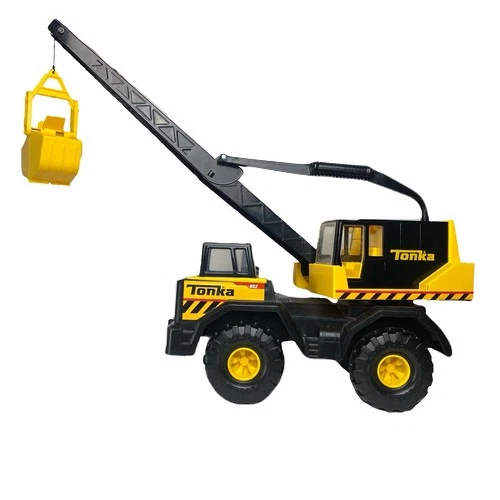 Tonka Hasbro 952 Steel & Plastic Modern Toy Crane Digging Toy Truck 18" 2022