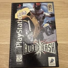 Road Rash Sony PlayStation 1 Video Game Complete Set ( C-5)