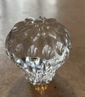 Waterford Crystal Strawberry Shape Paperweight, Vintage Collectible
