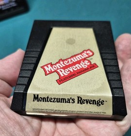 Colecovision : Montezuma's Revenge Cartridge & Manual - CLEAN COLECO