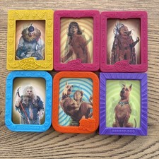 VINTAGE WEETOS SCOOBY DOO 2 CHANGING PICTURE FRAME x 6