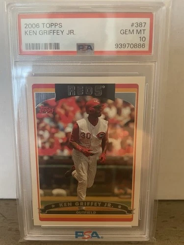 2006 Topps - Ken Griffey Jr #387 PSA 10