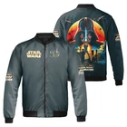 Star Wars Celebration 50th Anniversary Galaxy's Edge Fan Gift Bomber Jacket