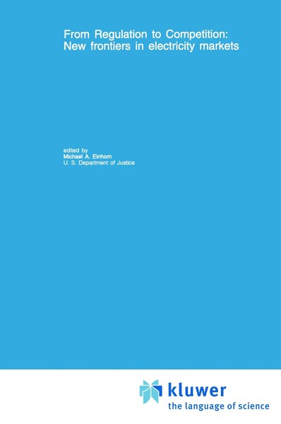 Michael A. Einhorn | From Regulation To Competition: New Frontiers In...-image