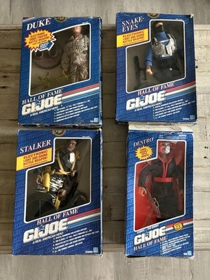 Vintage G.I. Joe Action Figures With Accessories In Original Boxes Set Of 4!