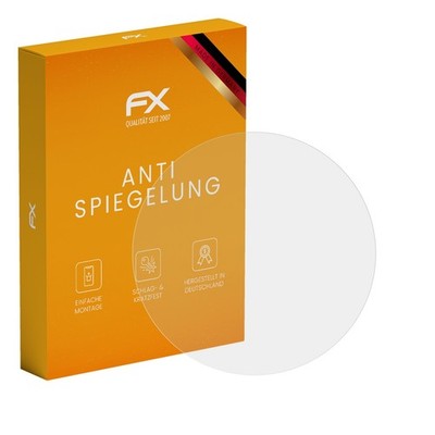 atFoliX 3x Displayfolie für OnePlus Watch 3 Schutzfolie matt&stoßfest Folie