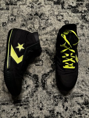 Converse All Star Pro BB High Hyperbright Mens Sz 17 Mismatch Lace Shoes 165542C