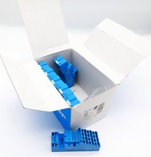 7x Finder 94.P4 relay socket with push-in socket -unused-