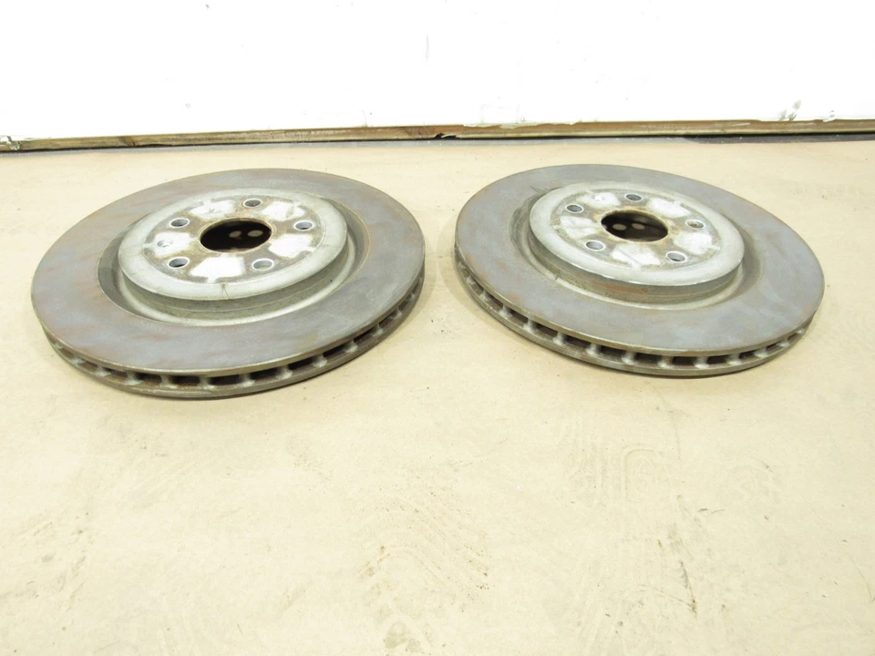 Juego de rotores de disco de freno trasero derecho izquierdo 11 12 Fisker Karma 2012 | @2 Foto 3 de 4