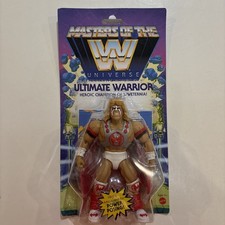 Masters of the WWE Universe Ultimate Warrior Action Figure Mattel Motu