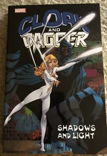 Cloak and Dagger Shadows and Light Marvel Trade Paperback Book  - BRAND NEW