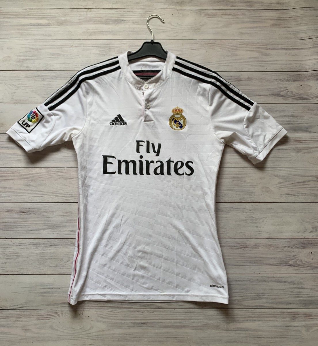 Real Madrid 2014 - 2015 Home football shirt jersey Adidas size S