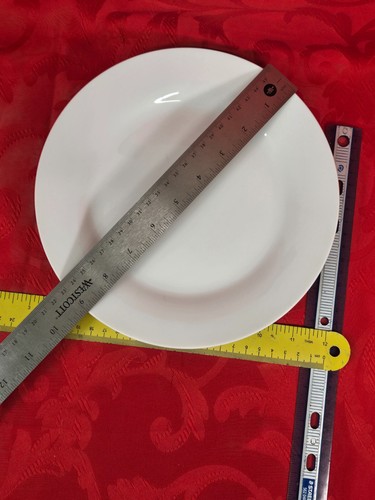 Williams Sonoma piatto da pranzo insalata cucina aperto bianco 9" - Foto 2 di 3