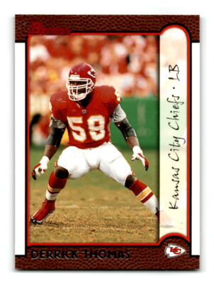 1999-Bowman-#129-Derrick Thomas-Kansas City Chiefs